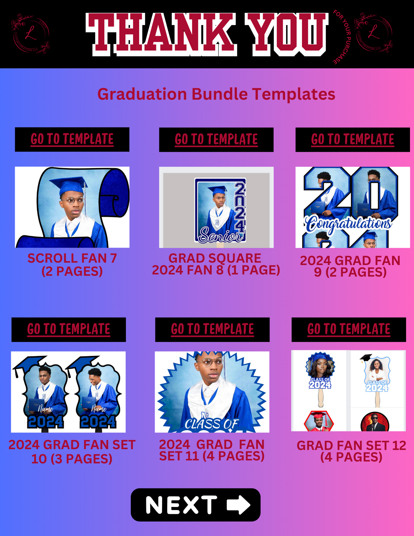 The Ultimate Graduation Digital Product Kit For Canva (With private label resell rights)