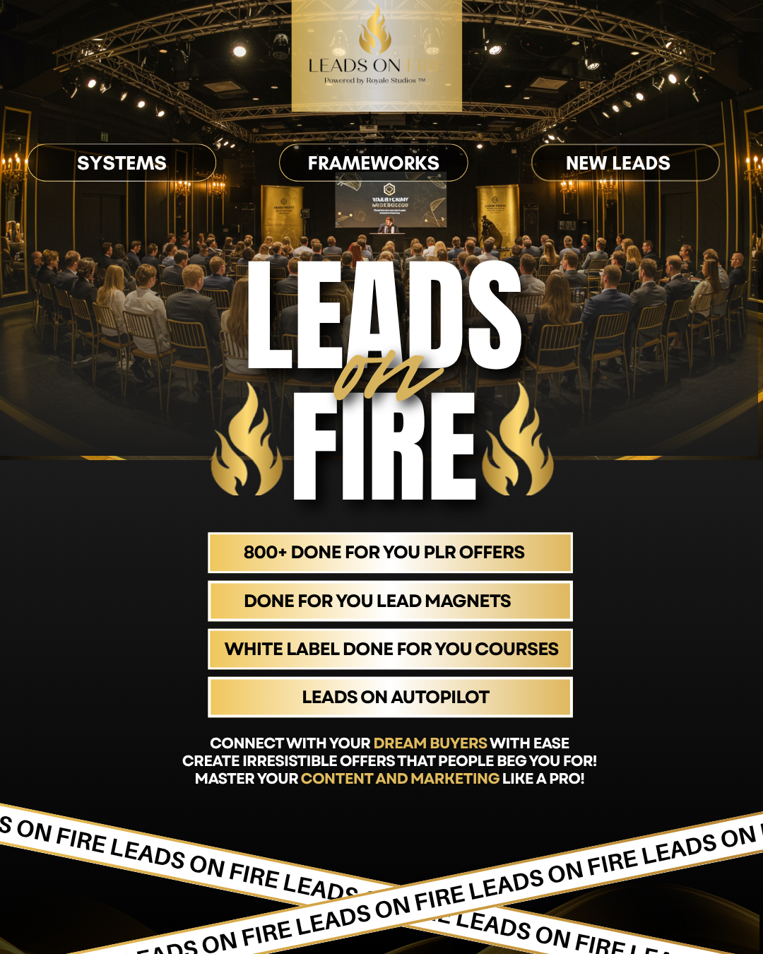 Leads On Fire
